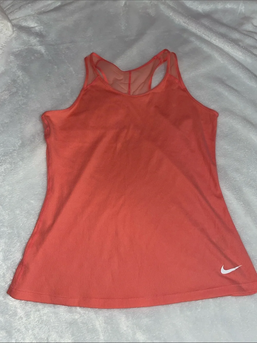 Nike Women’s Coral Mesh-Back Racerback Tank